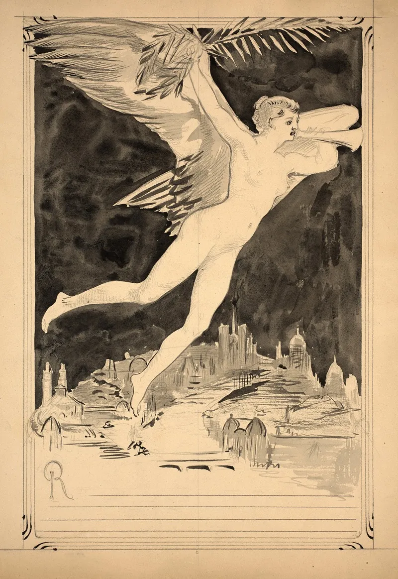 La Renommee Survolant Paris