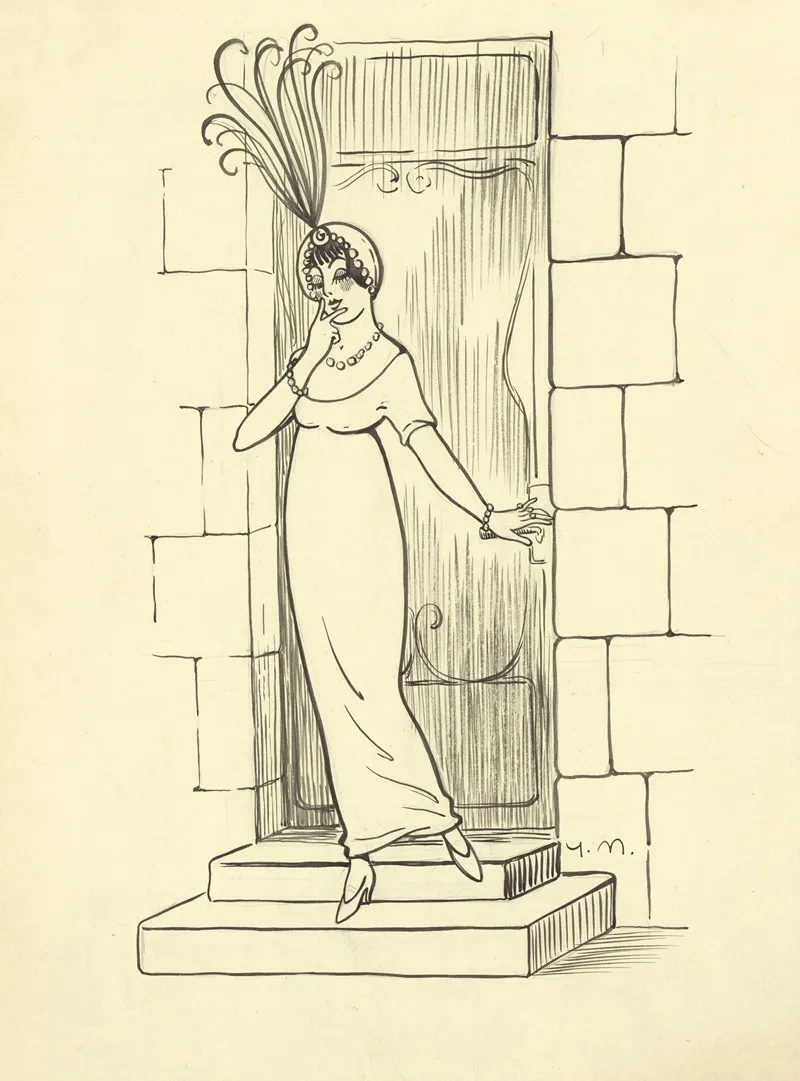 La Revue De Lart Et De La Mode by Yves Marevéry - Canvas Print