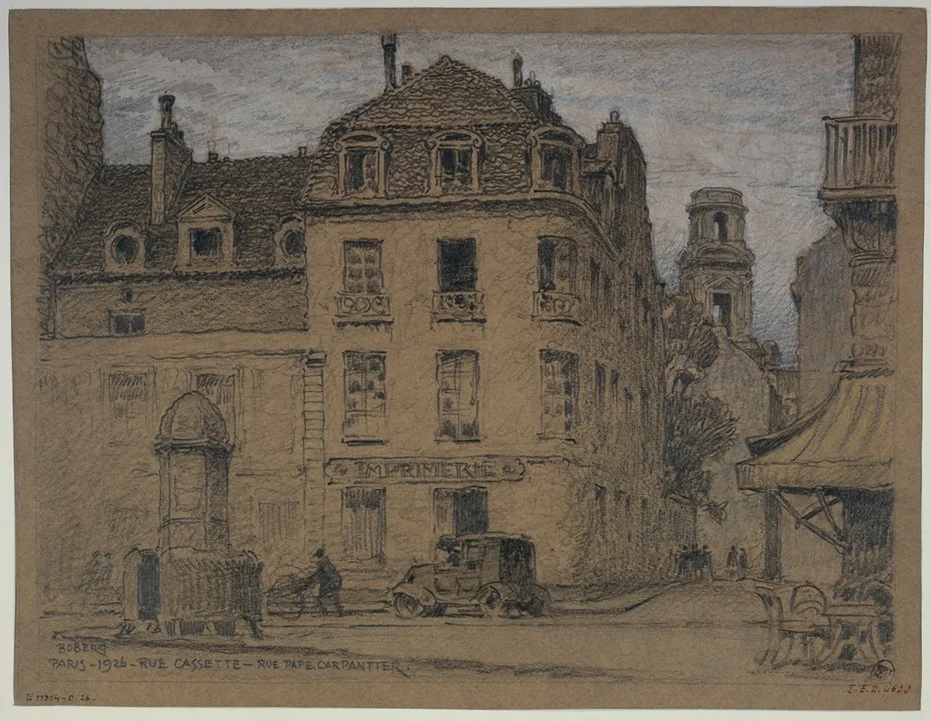 La Rue Cassette Et Rue Pape Carpentier