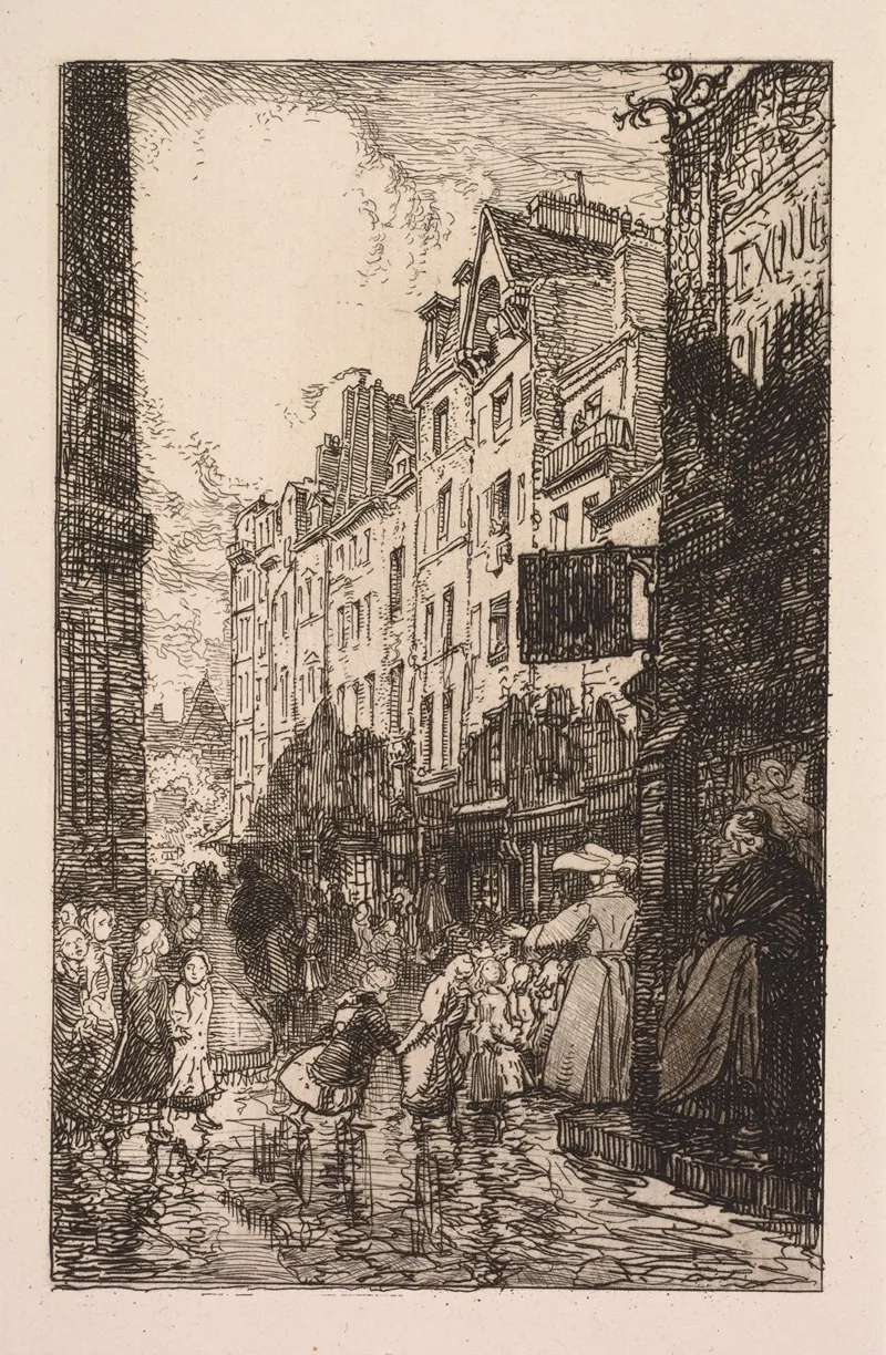 La Rue Des Pretres Saint Severin