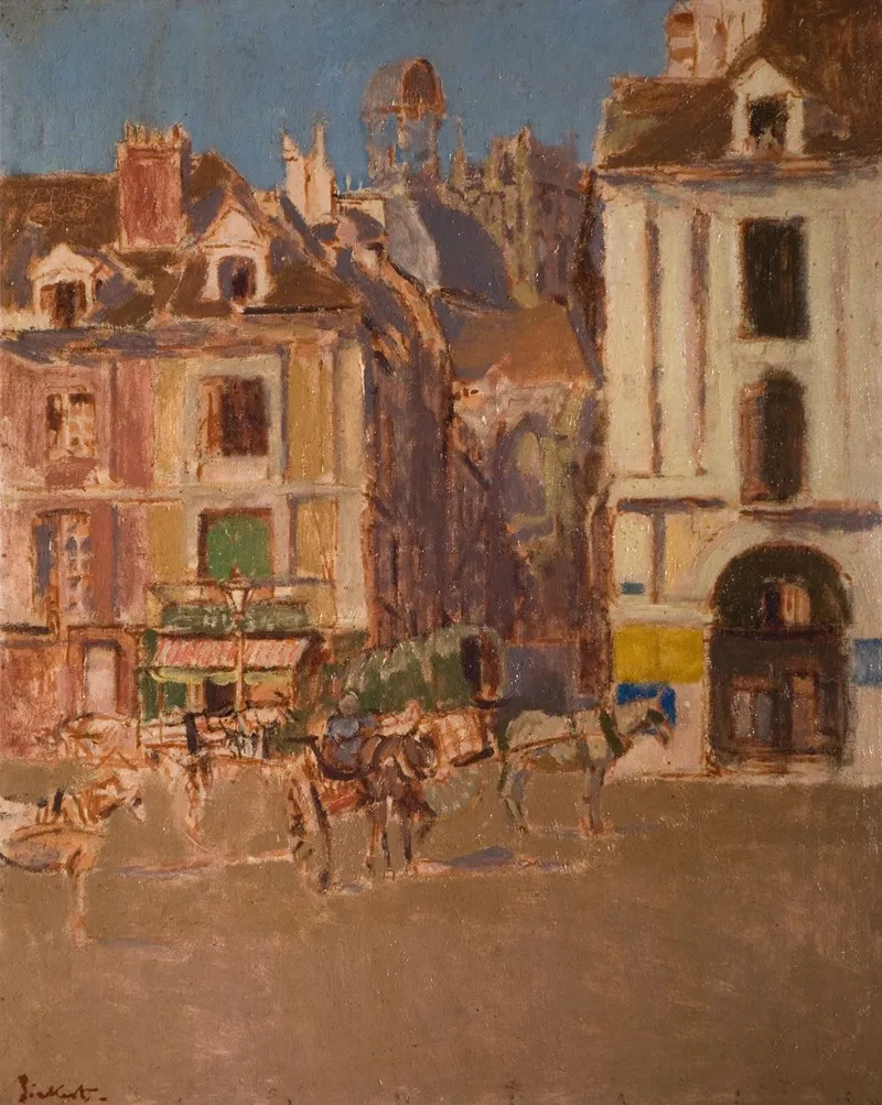 La Rue Notre Dame And The Quai Duquesne