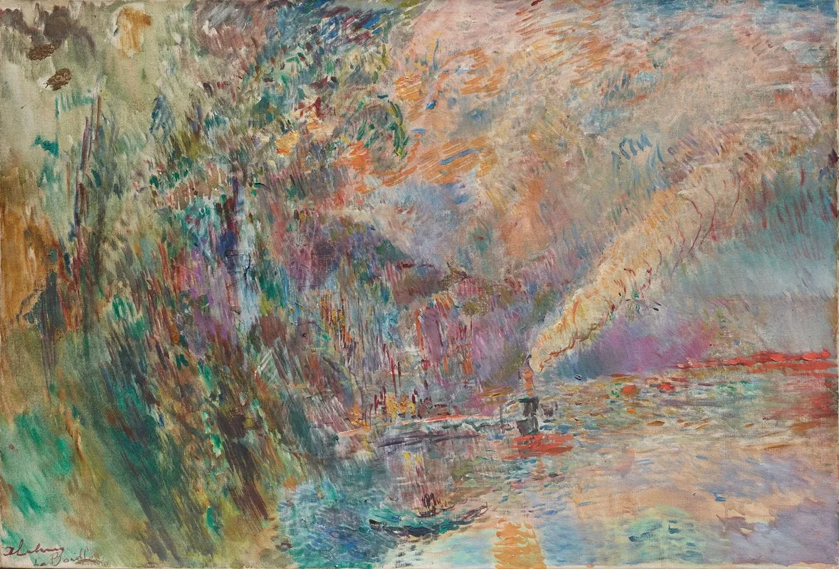 La Seine A La Bouille