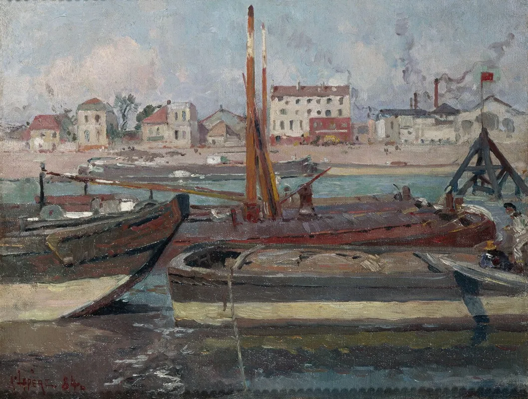 La Seine Au Quai De La Rapee