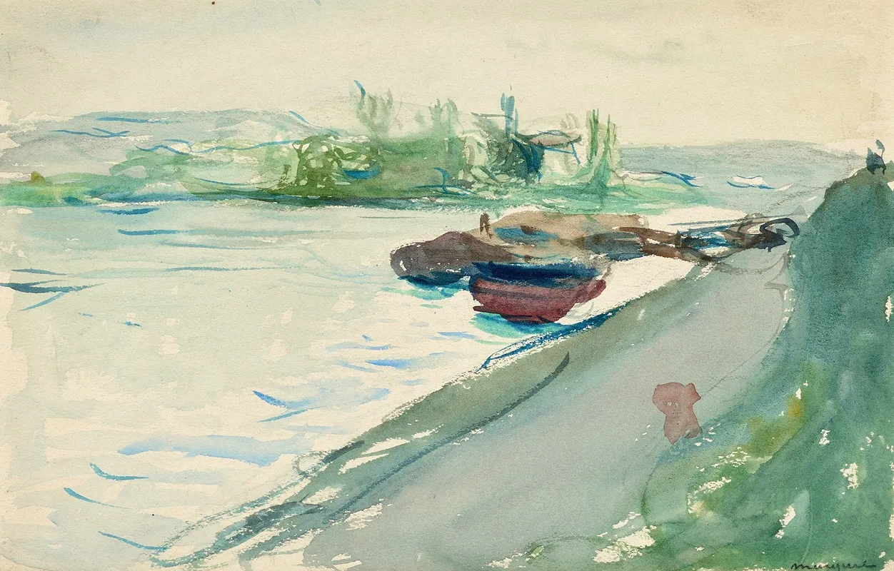 La Seine Pres De Saint Cloud