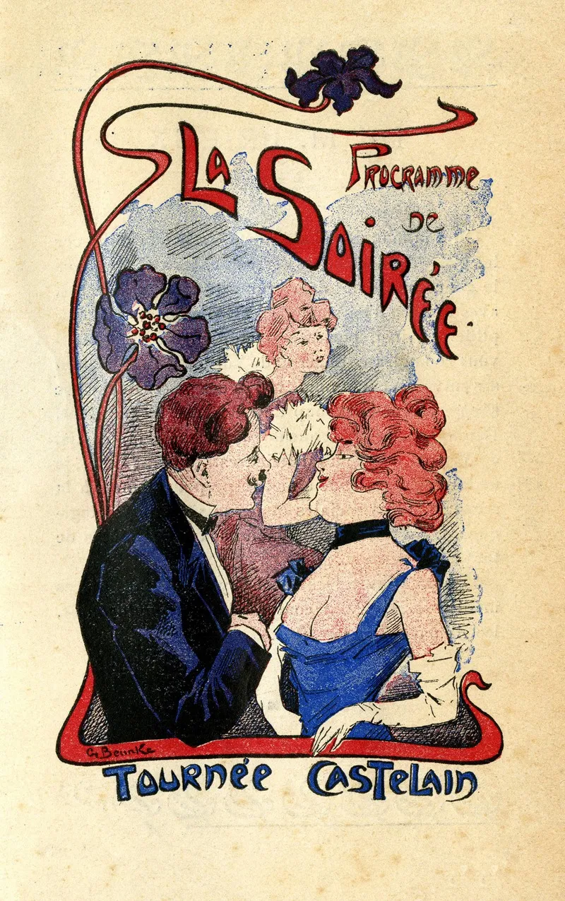 La Soiree 2 by G. Beunke - Canvas Print