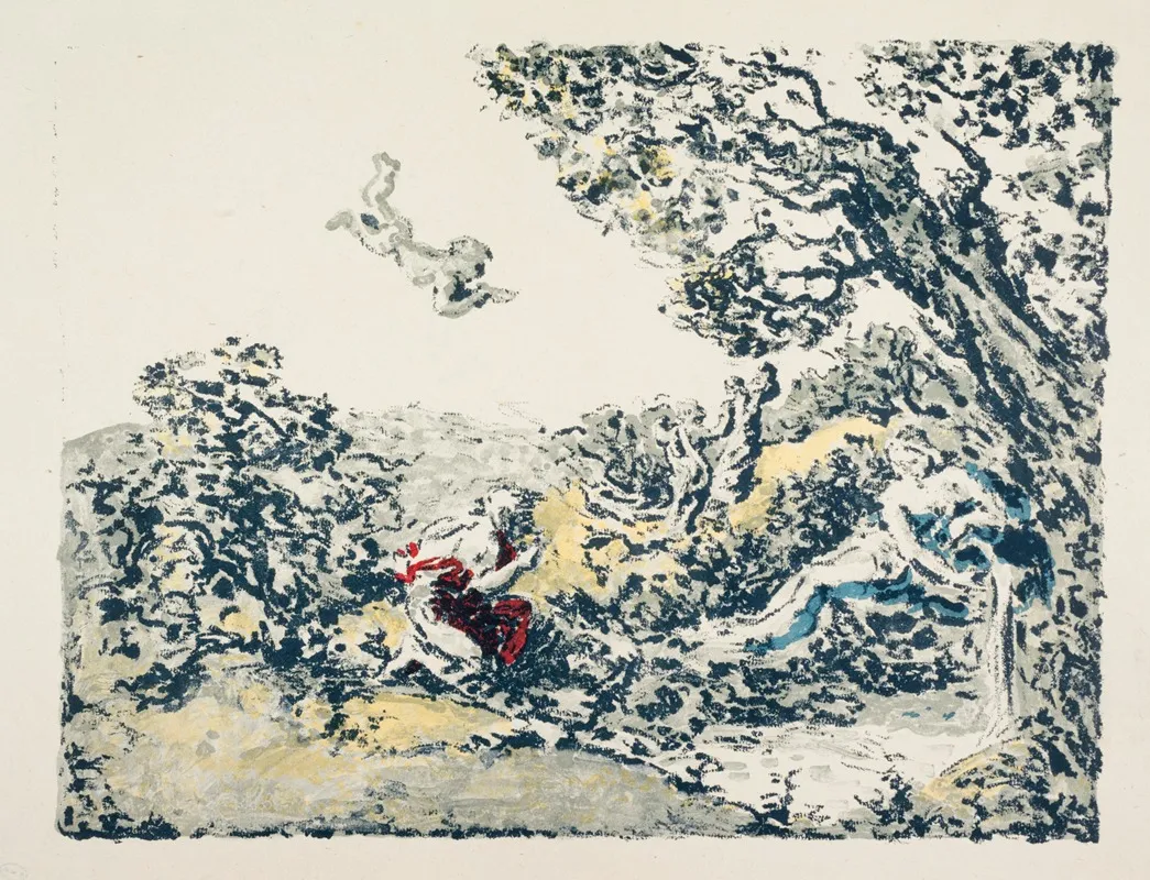 La Source 10 by Ker-Xavier Roussel - Canvas Print