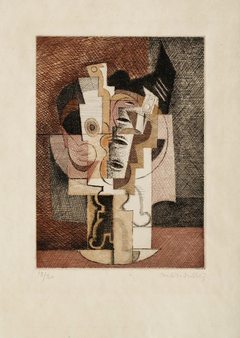 La Table by Louis Marcoussis - Canvas Print