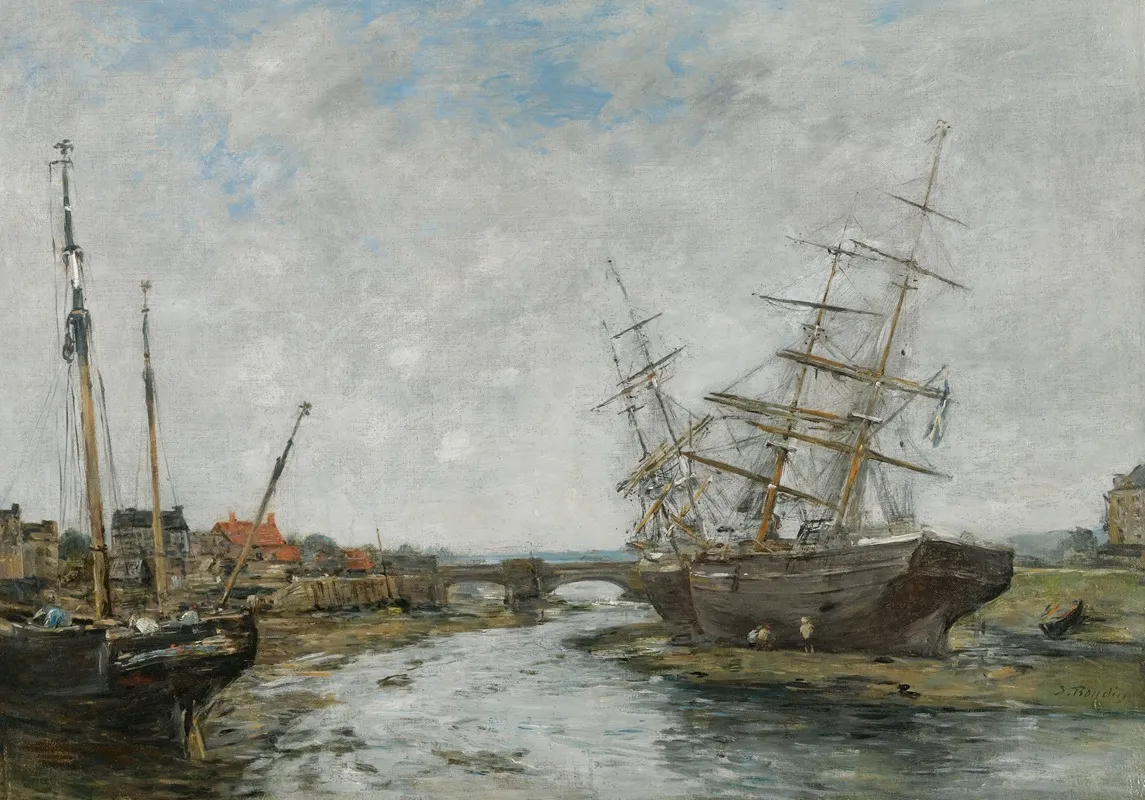 La Touques Maree Basse