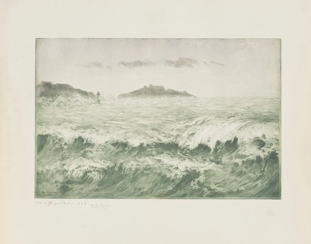 La Vague Marseille Ou Le Mistral Marseille The Wave Or The Mistral Marseille