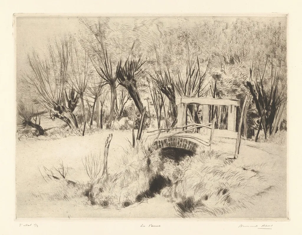 La Vanne by Armand Apol - Canvas Print