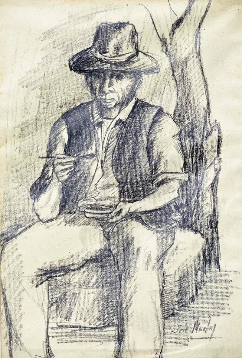 Labrador Comiendo Migas