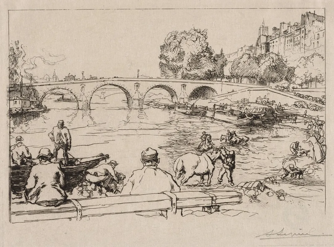 Labreuvoir At Pont Marie