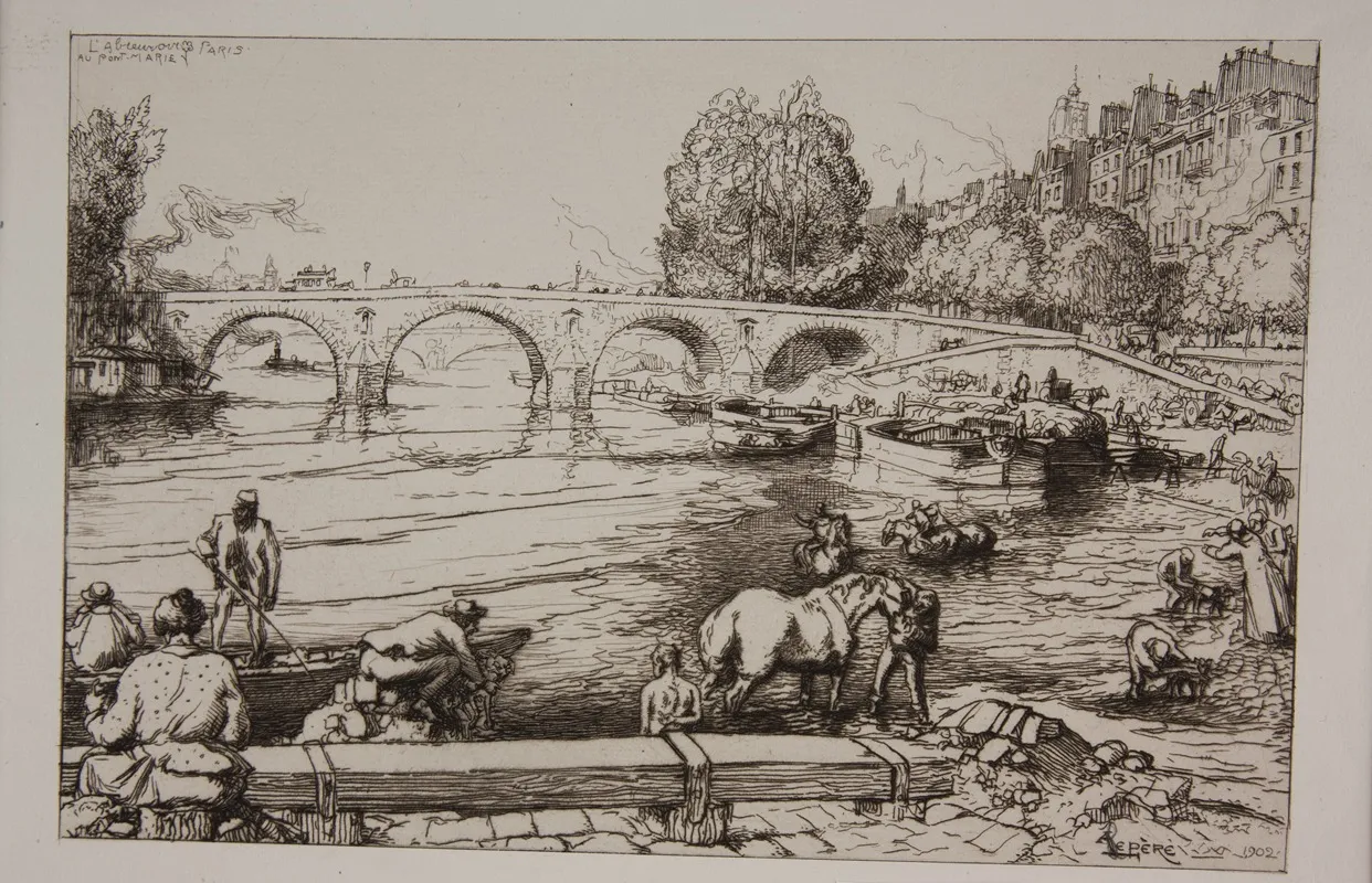 Labreuvoir Au Pont Marie