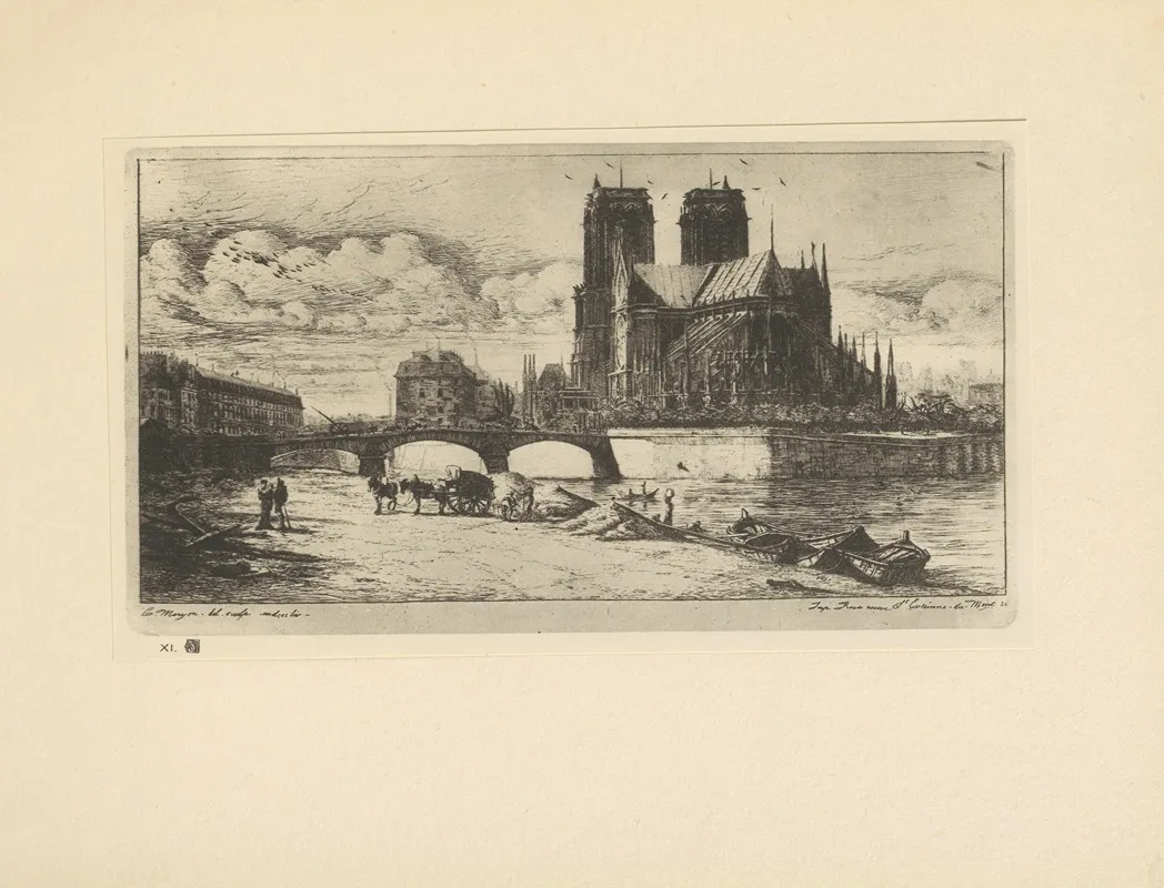Labside De Notre Dame De Paris