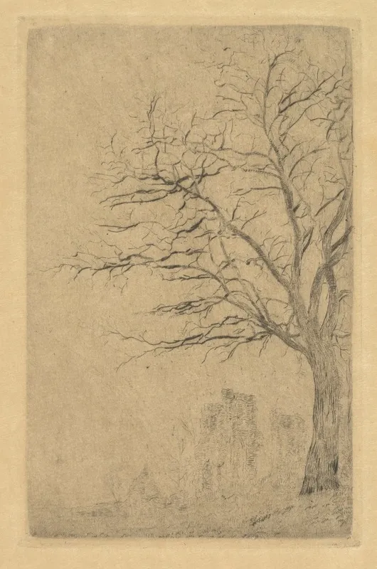 Lacacia by James Ensor - Canvas Print