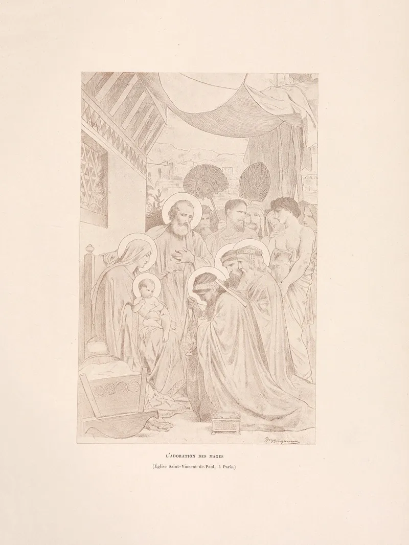 Ladoration Des Mages 7