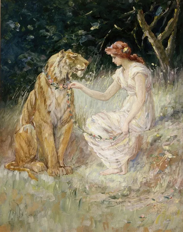 Lady And The Tiger