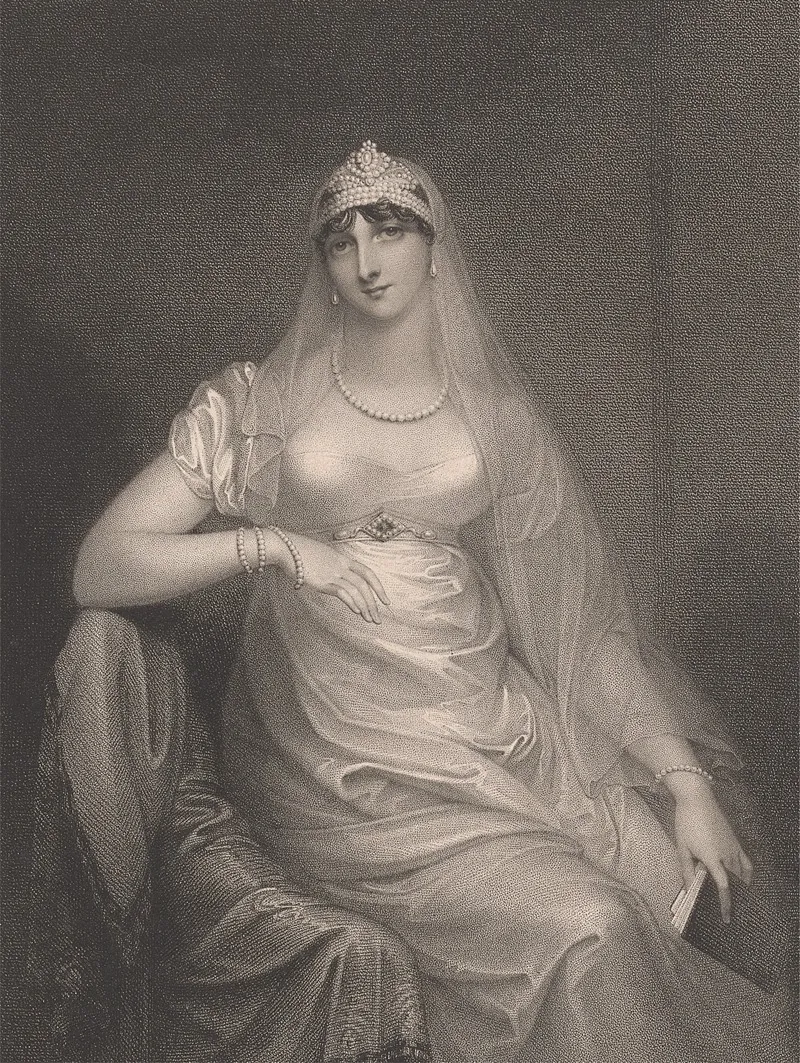 Lady Dalrymple Hamilton by Anne Mee - Canvas Print