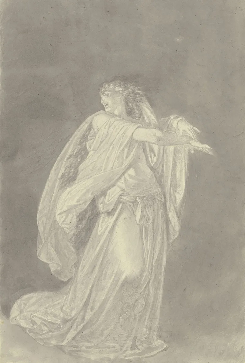 Lady Macbeth Mit Blutigen Handen