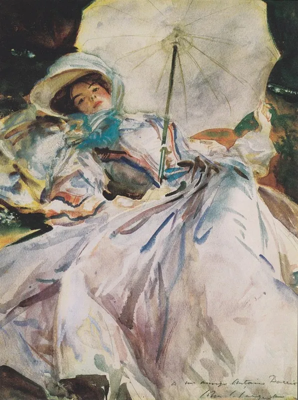 Lady With A Parasol 5