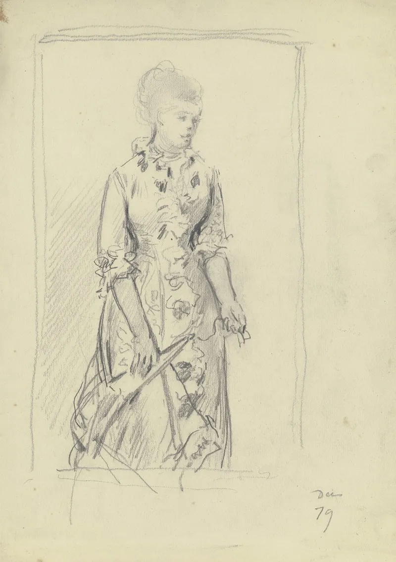 Lady With Fan 5