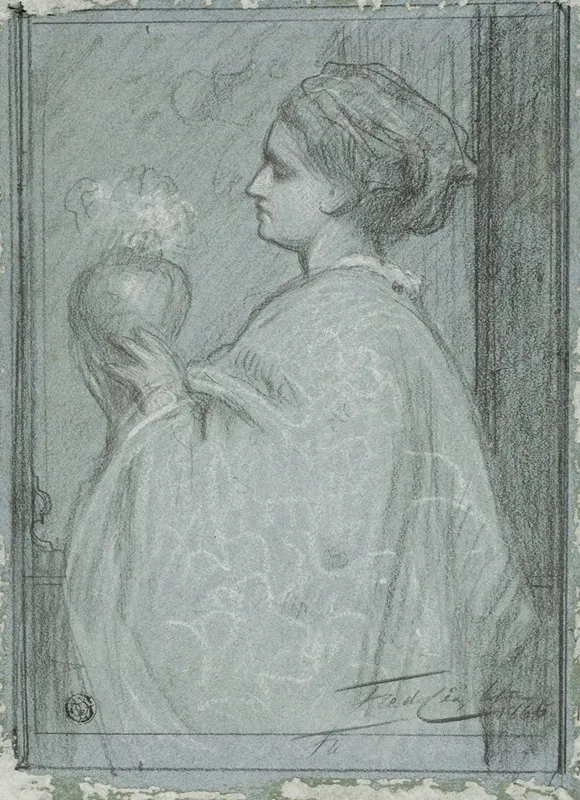 Lady With Vase