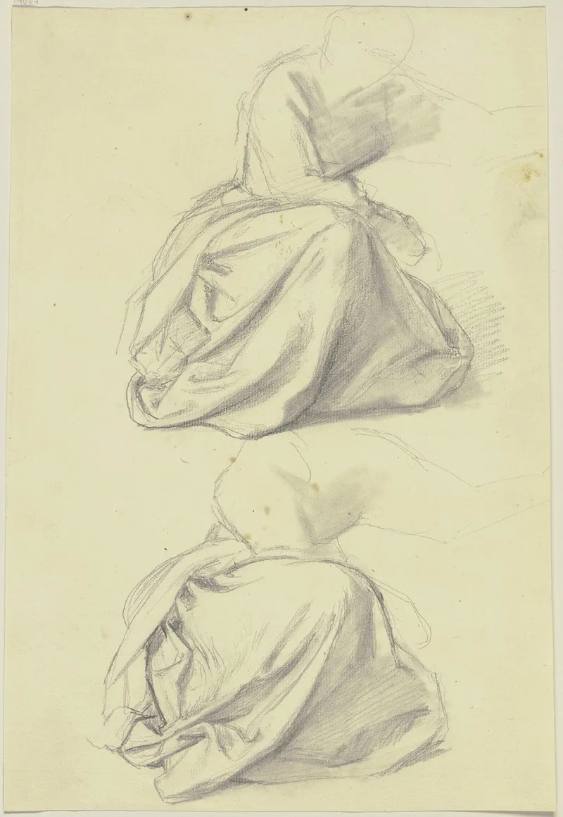 Lagernde Weibliche Gewandfigur