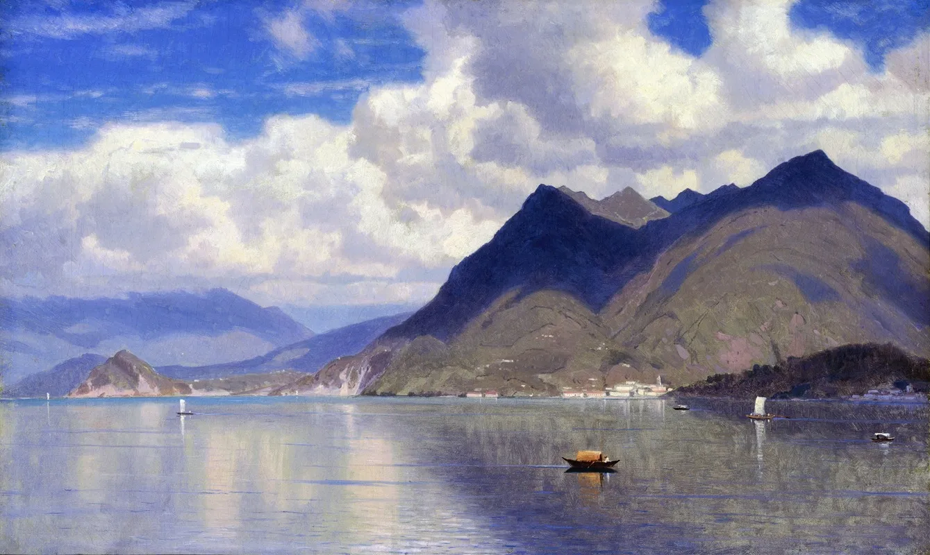 Lago Maggiore by William Stanley Haseltine - Canvas Print