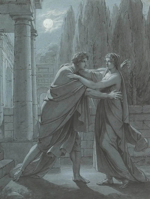 Lais Taking Aristipp By Surprise Ca 1801