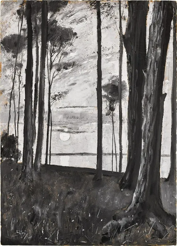 Lake By Moonlight