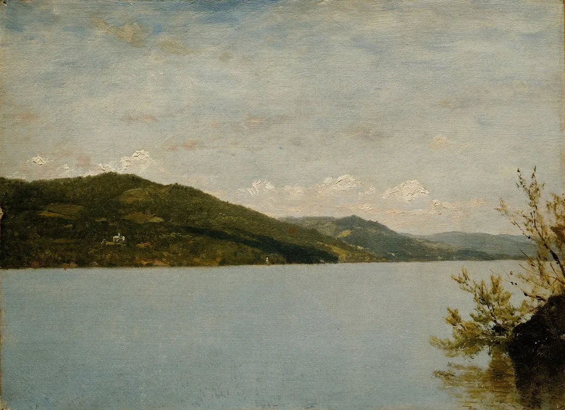 Lake George 1872 by John Frederick Kensett - Canvas Print
