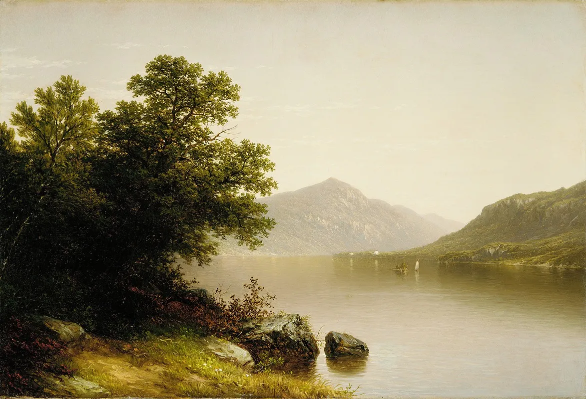Lake George 6 by John William Casilear - Canvas Print
