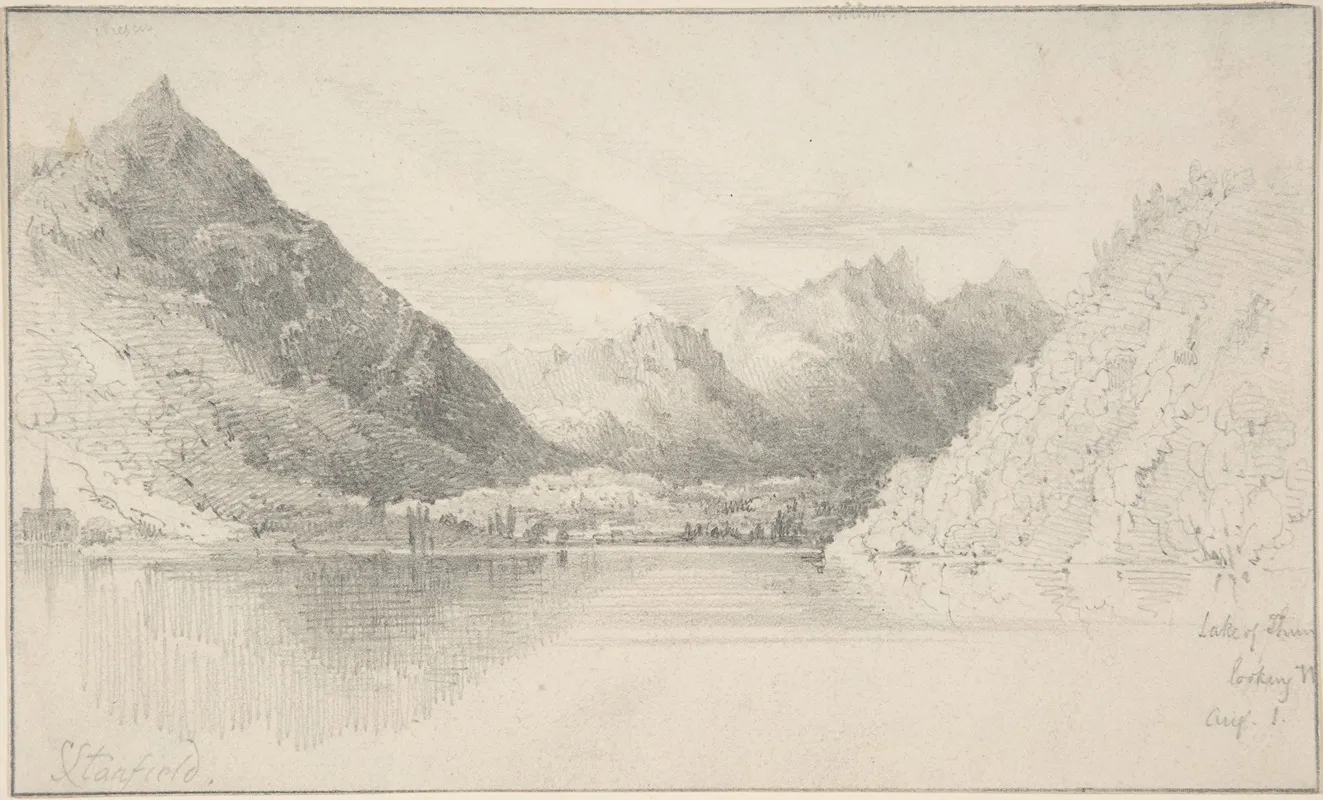 Lake Of Thun Looking North
