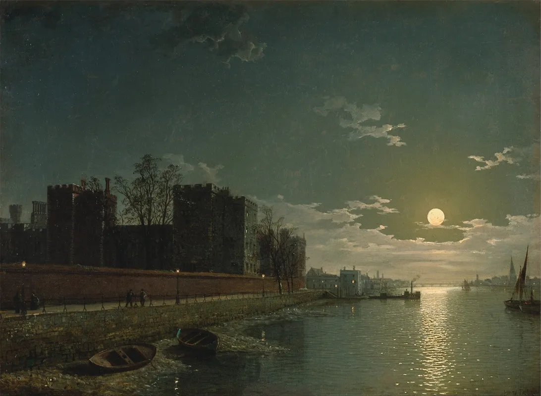 Lambeth Palace by Henry Pether - Canvas Print
