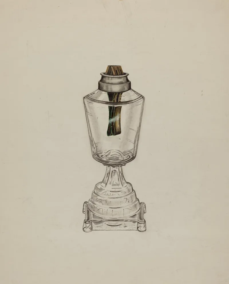 Lamp 119 by Richard Taylor - Canvas Print