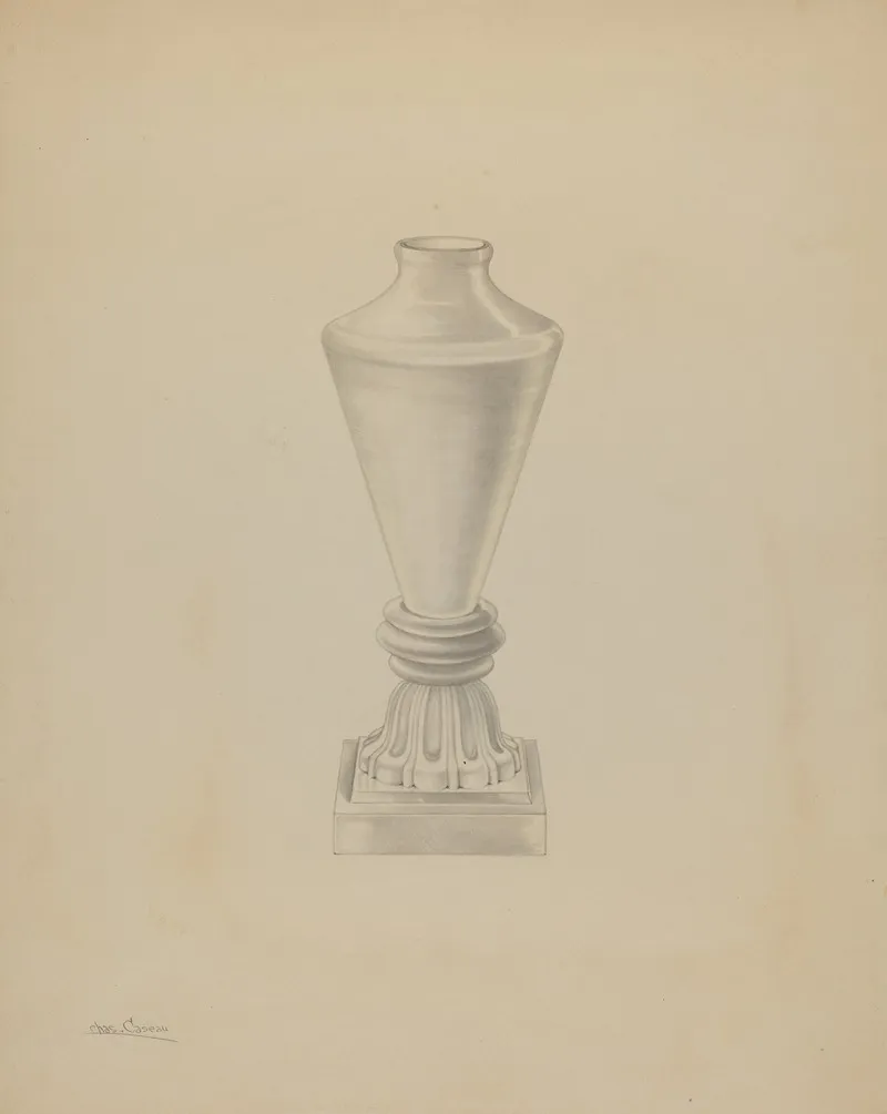 Lamp 27 by Charles Caseau - Canvas Print