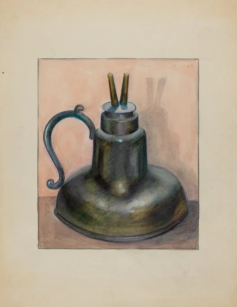 Lamp 5 by Albert Levone - Canvas Print