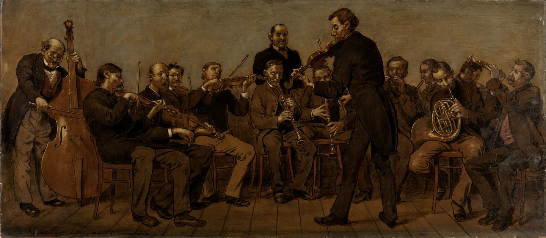 Landliche Musikkapelle