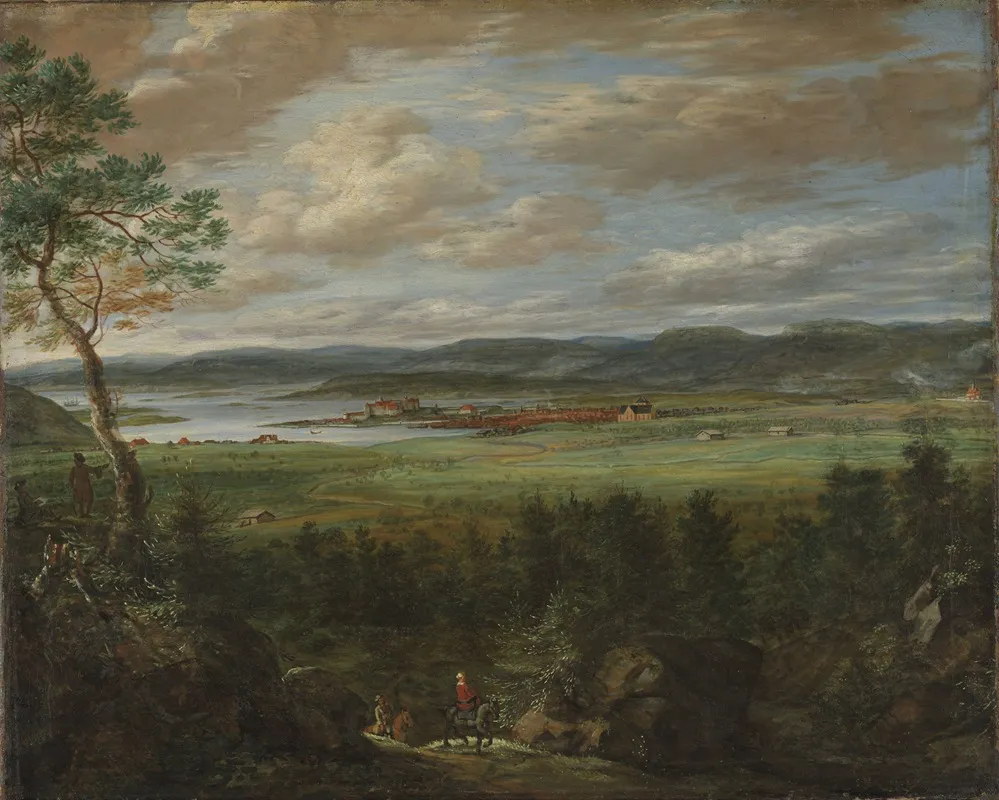 Landscape 133 by Jacob Coning - Canvas Print