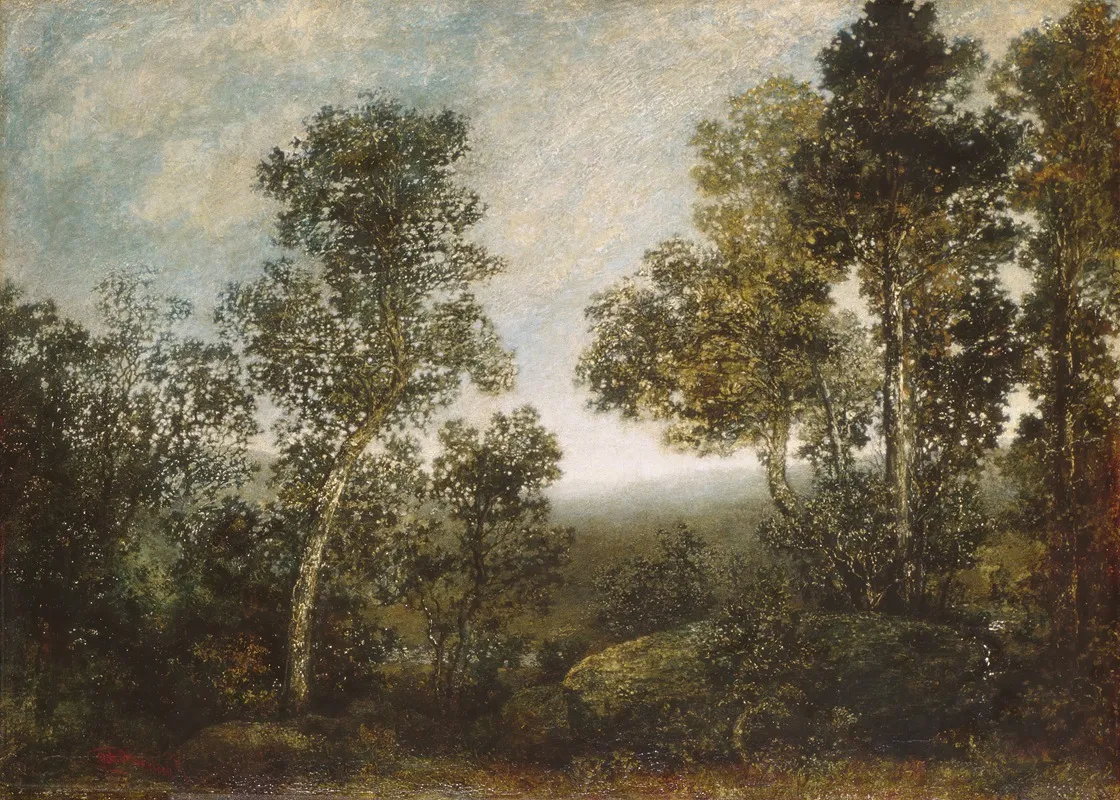 Landscape 144 by Ralph Albert Blakelock - Canvas Print