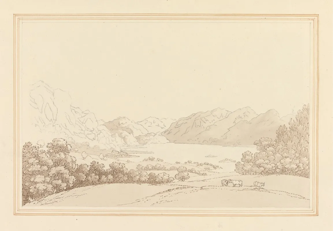 Landscape 145 by Joseph Farington - Canvas Print