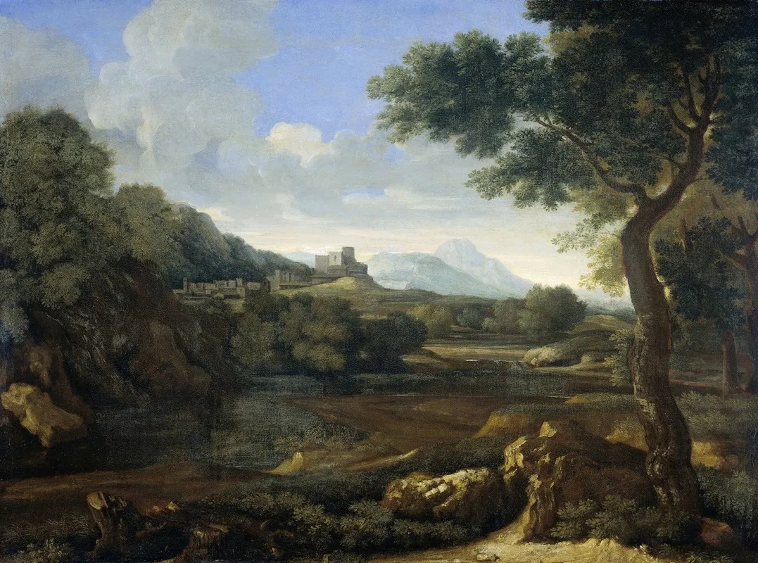 Landscape 248 by Gaspard Dughet - Canvas Print