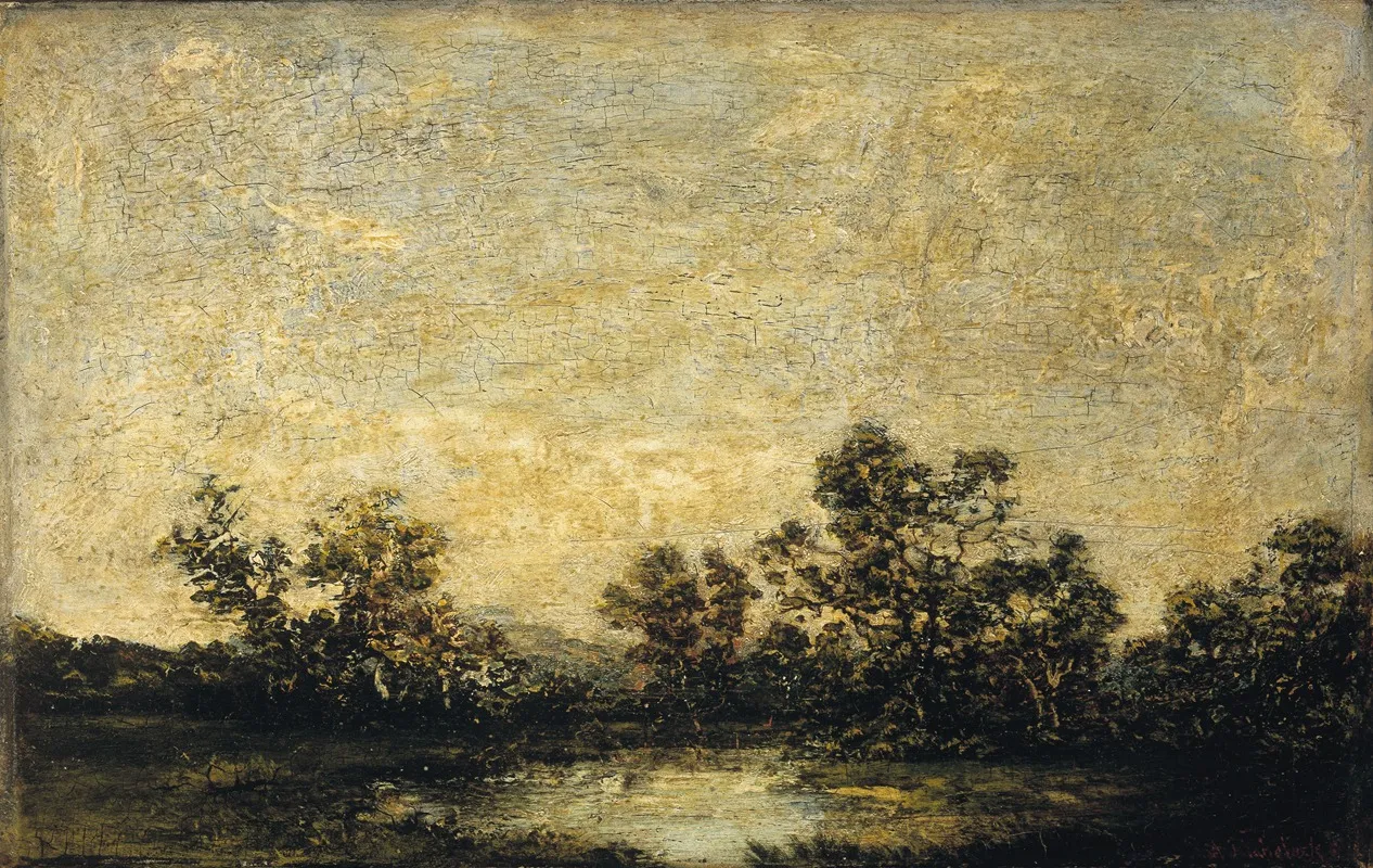Landscape 310 by Ralph Albert Blakelock - Canvas Print