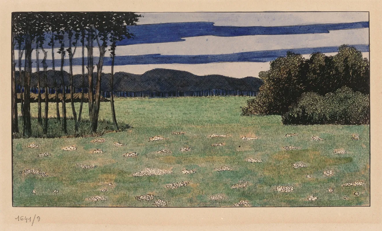 Landscape 314 by Karel Collens - Canvas Print