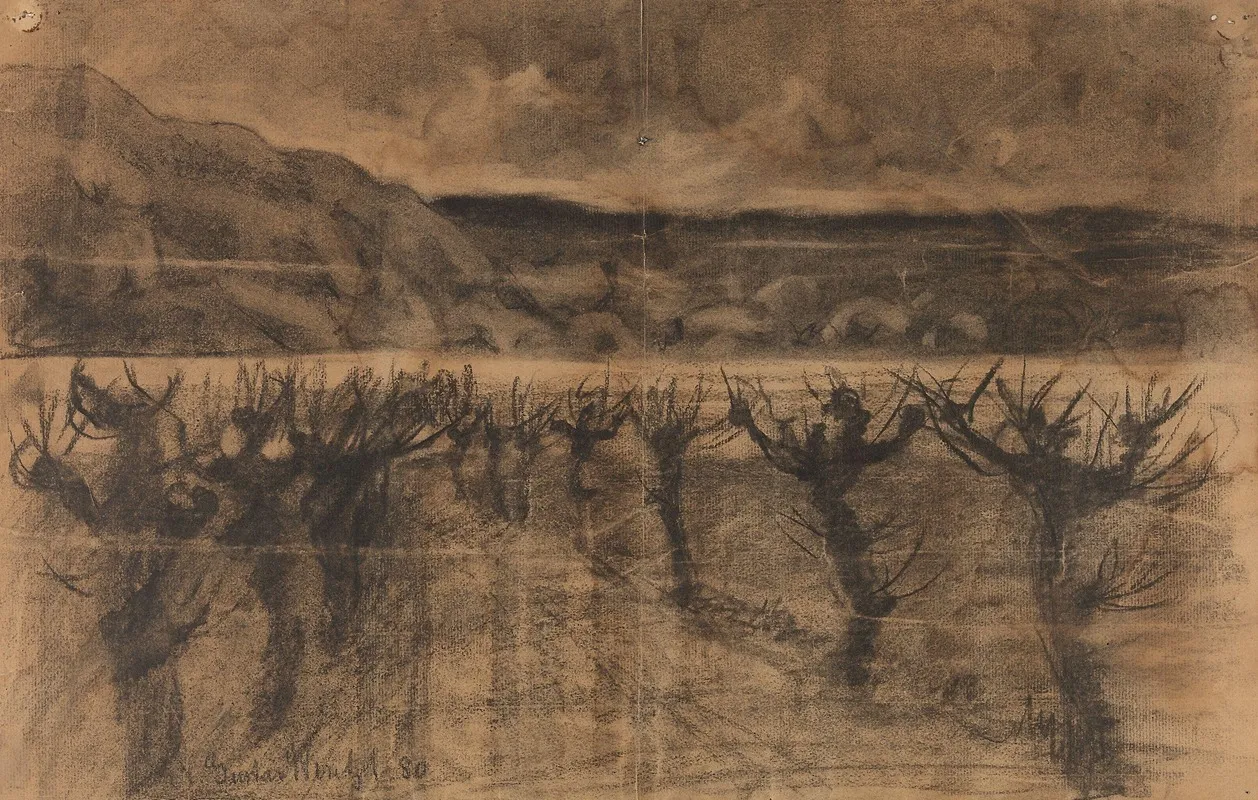 Landscape 362 by Gustav Wentzel - Canvas Print