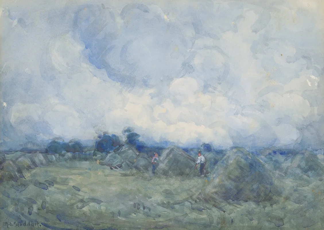 Landscape 419 by Margaret Stoddart - Canvas Print