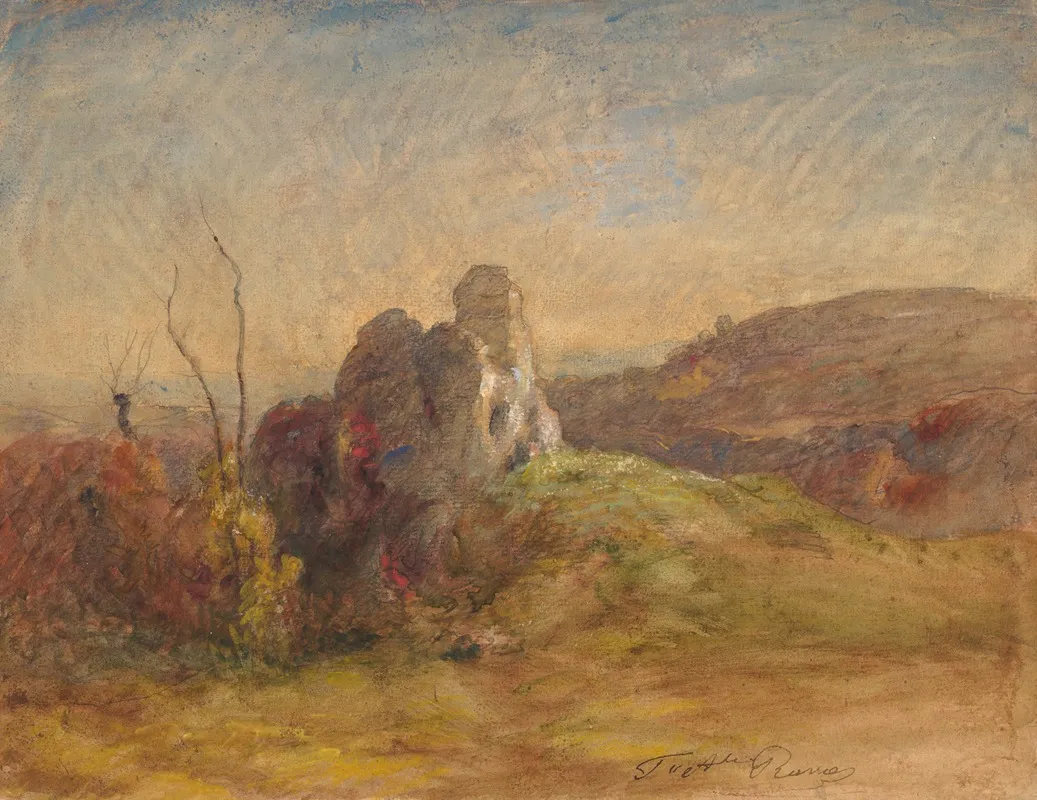 Landscape 463 by François-Auguste Ravier - Canvas Print