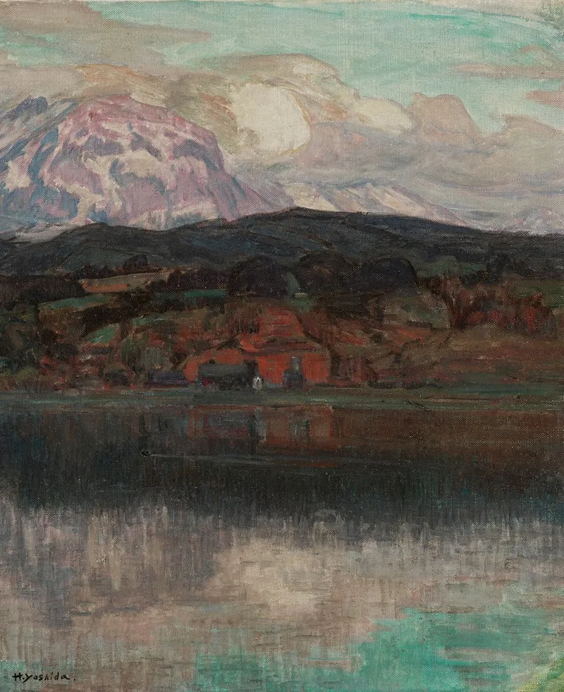 Landscape 493 by Yoshida Hiroshi - Canvas Print