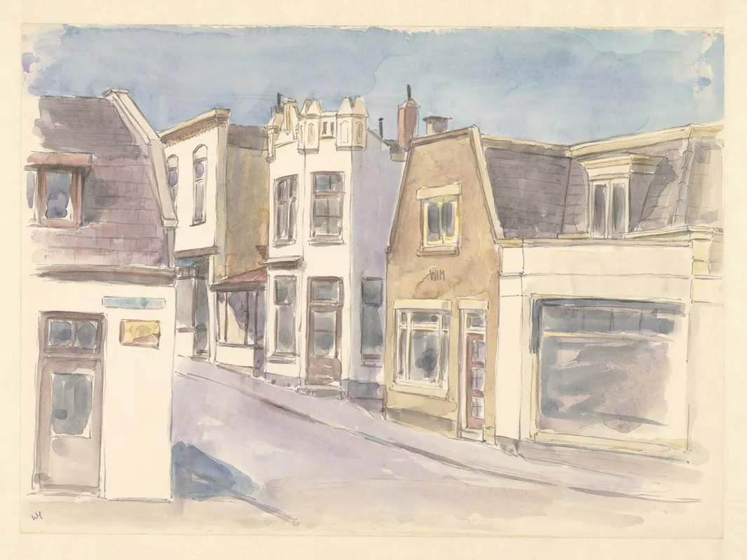 Landscape 532 by Wim Hagemans - Canvas Print