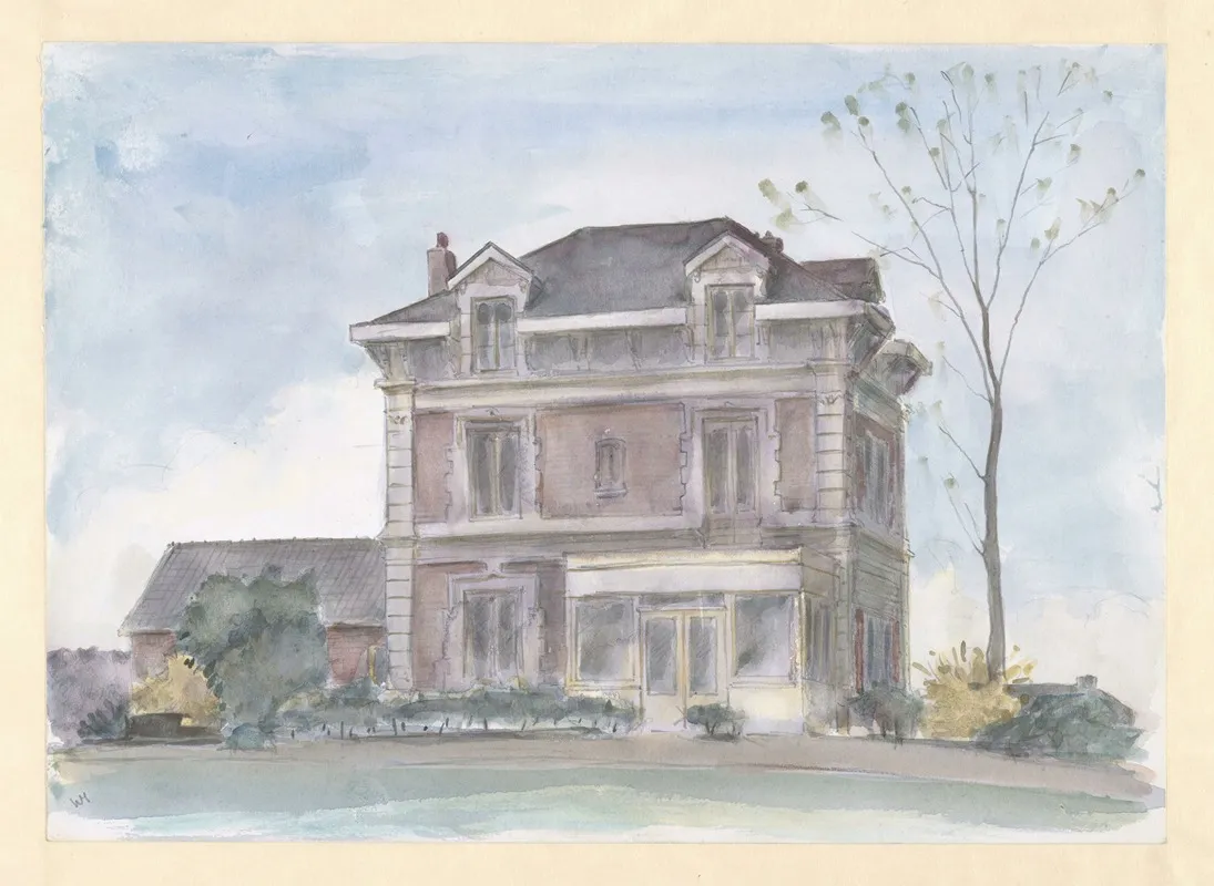 Landscape 537 by Wim Hagemans - Canvas Print